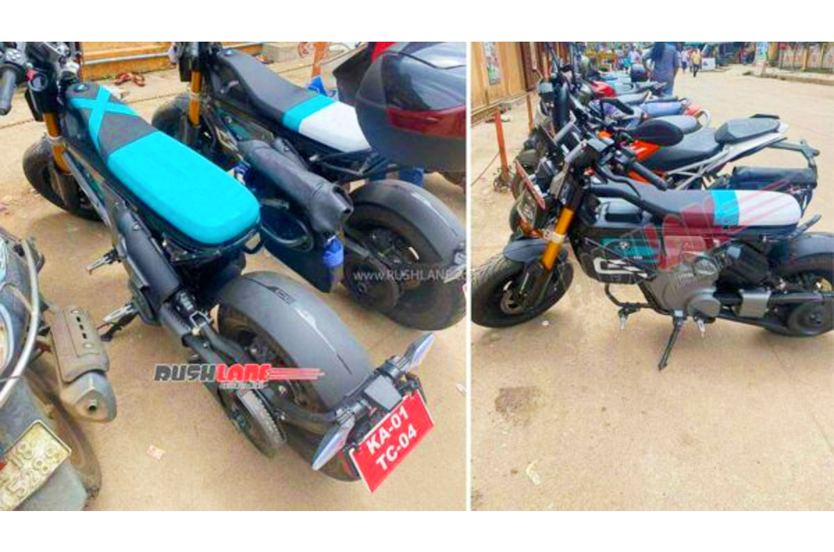 BMW CE 02 EV spotted in India, built by TVS